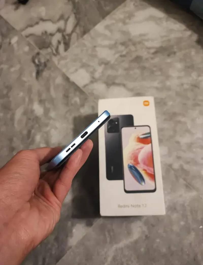 Redmi Note 12 6/128 with box charger PTA approved 5