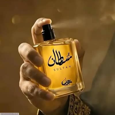 sultan zircon citrus perfume 50ml men yallow glass bottle