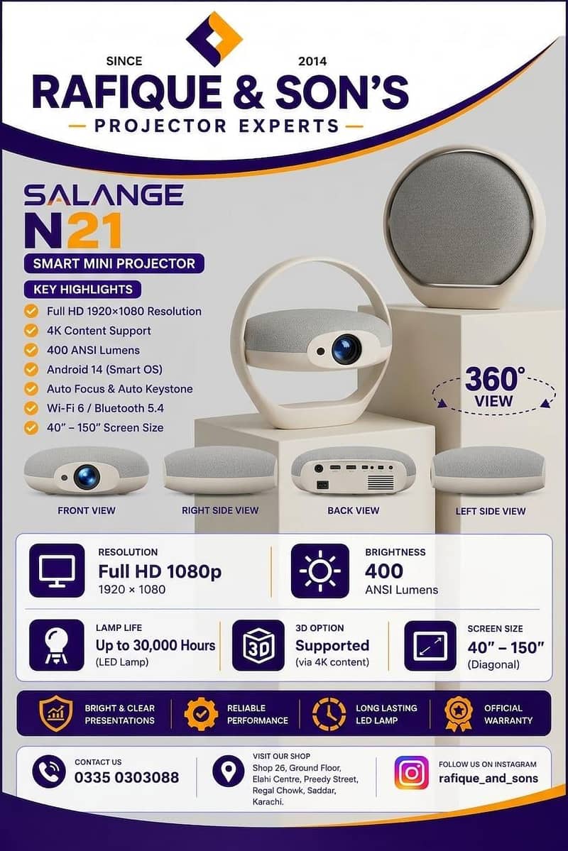 Branded Projectors 4