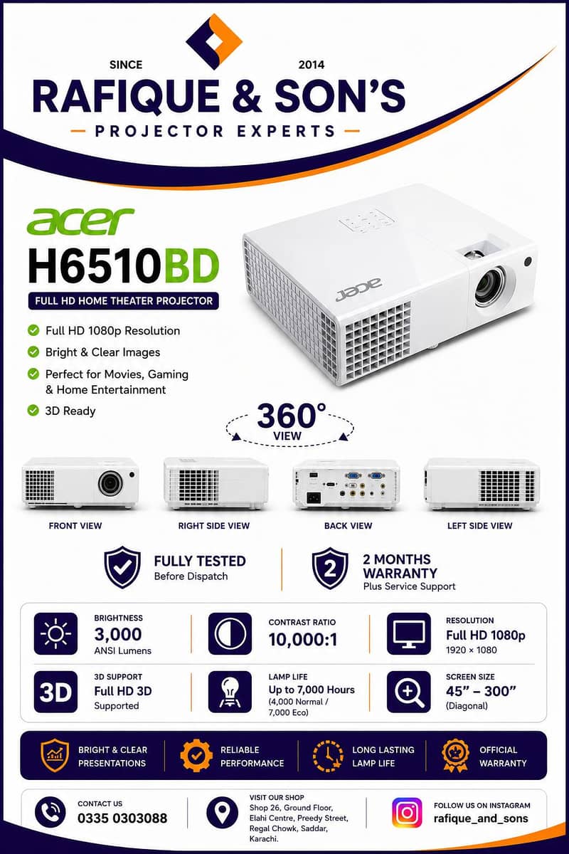 Branded Projectors 8