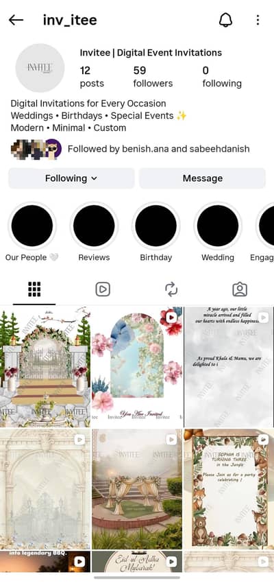 Digital invitations For Any Event
