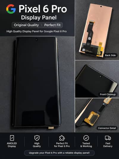 Google 6 pro LCD panal