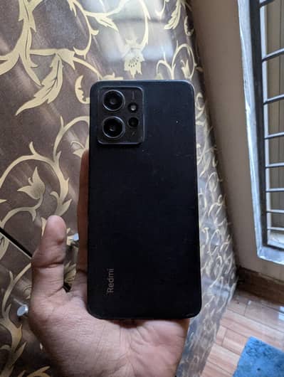 redme note 12 with box no charger panel cracked