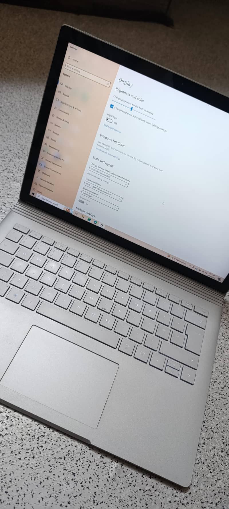 Surface book 7