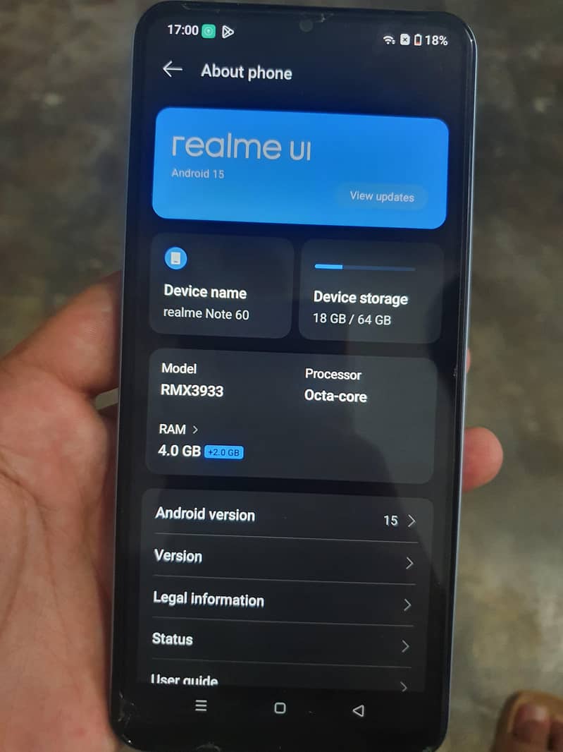 Realme Note 60 5