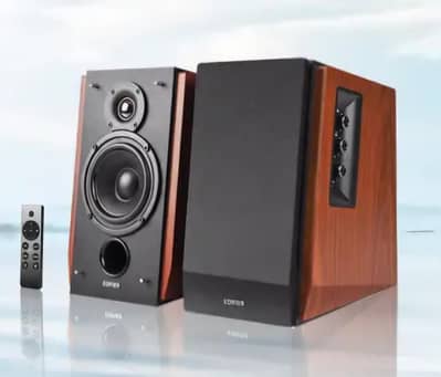 Edifier R1700BTs Bluetooth bookshelf speakers with subwoofer output
