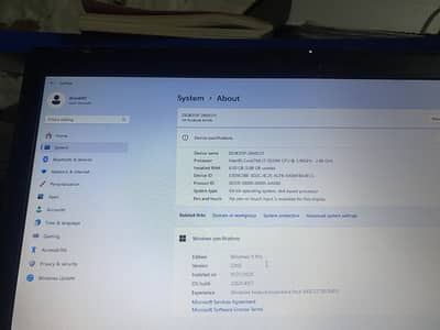Laptop hp core 17