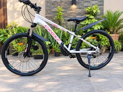 CROX 24 inch Mountain Bike – Gears & Disc Brakes – Excellent Condition