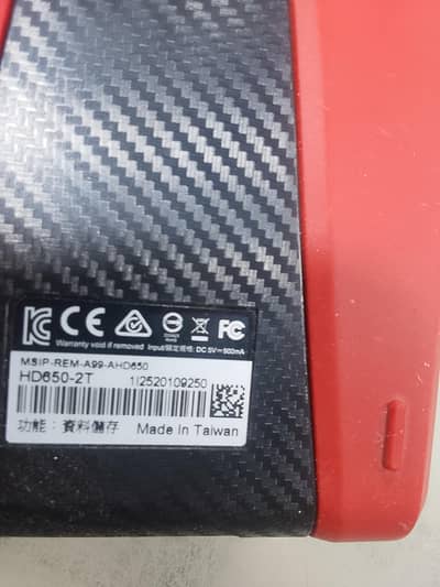 Adata 2tb hd drive