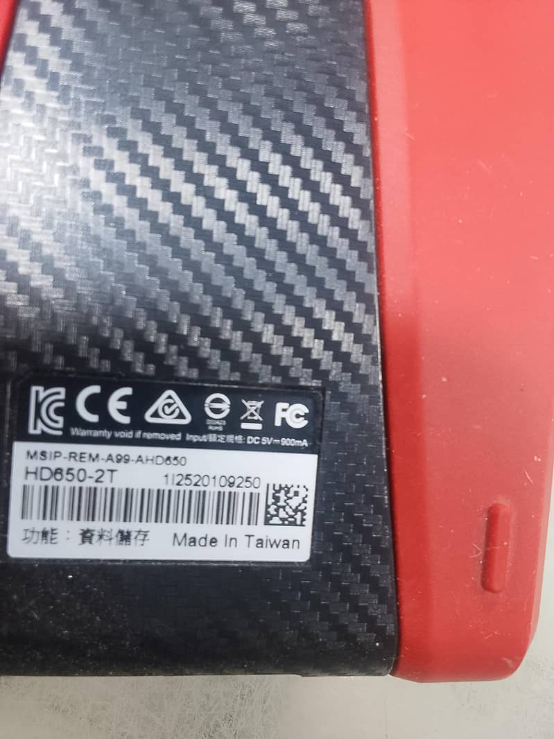 Adata 2tb hd drive 0