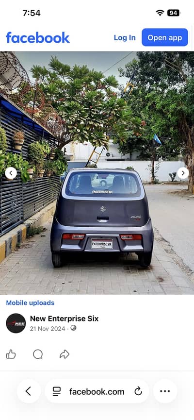 Suzuki Alto vxr 2022 model new condition 03113348087