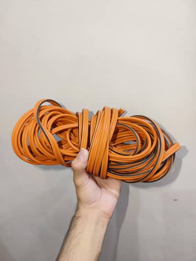 Red and Black wires 9 AWG 12m OFC Pure Copper wires heavy machines