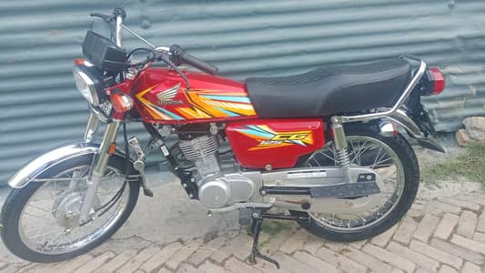 Honda Cg 125 for sale new condition 2026 model contact on 03110471018