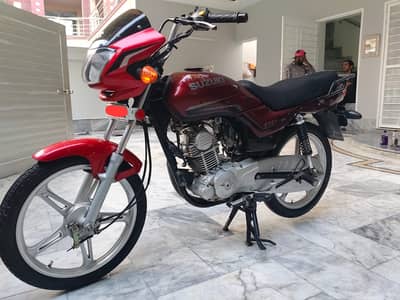 Suzuki GD 110 Red | 2020 Purchase | 30,000 KM | New Tyres | Excellent
