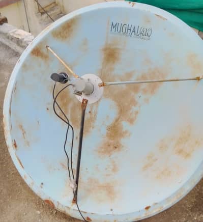 Dish antenna duble sath hd receiver