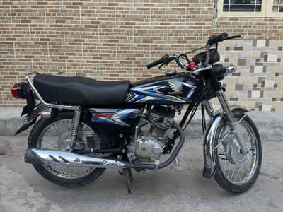 Honda cg 125 2025 model black colour