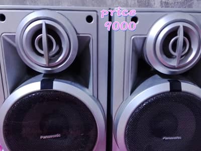 Panasonic & aiwa speakers urgent sale