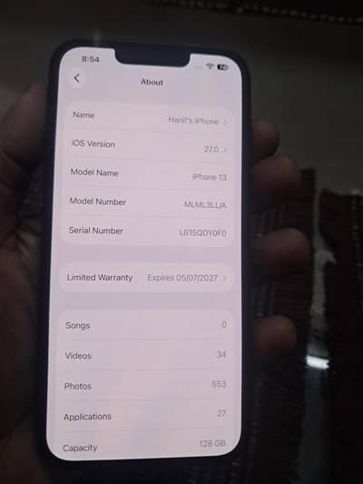 Apple iPhone 13 jv non pta active last month exchange possible
