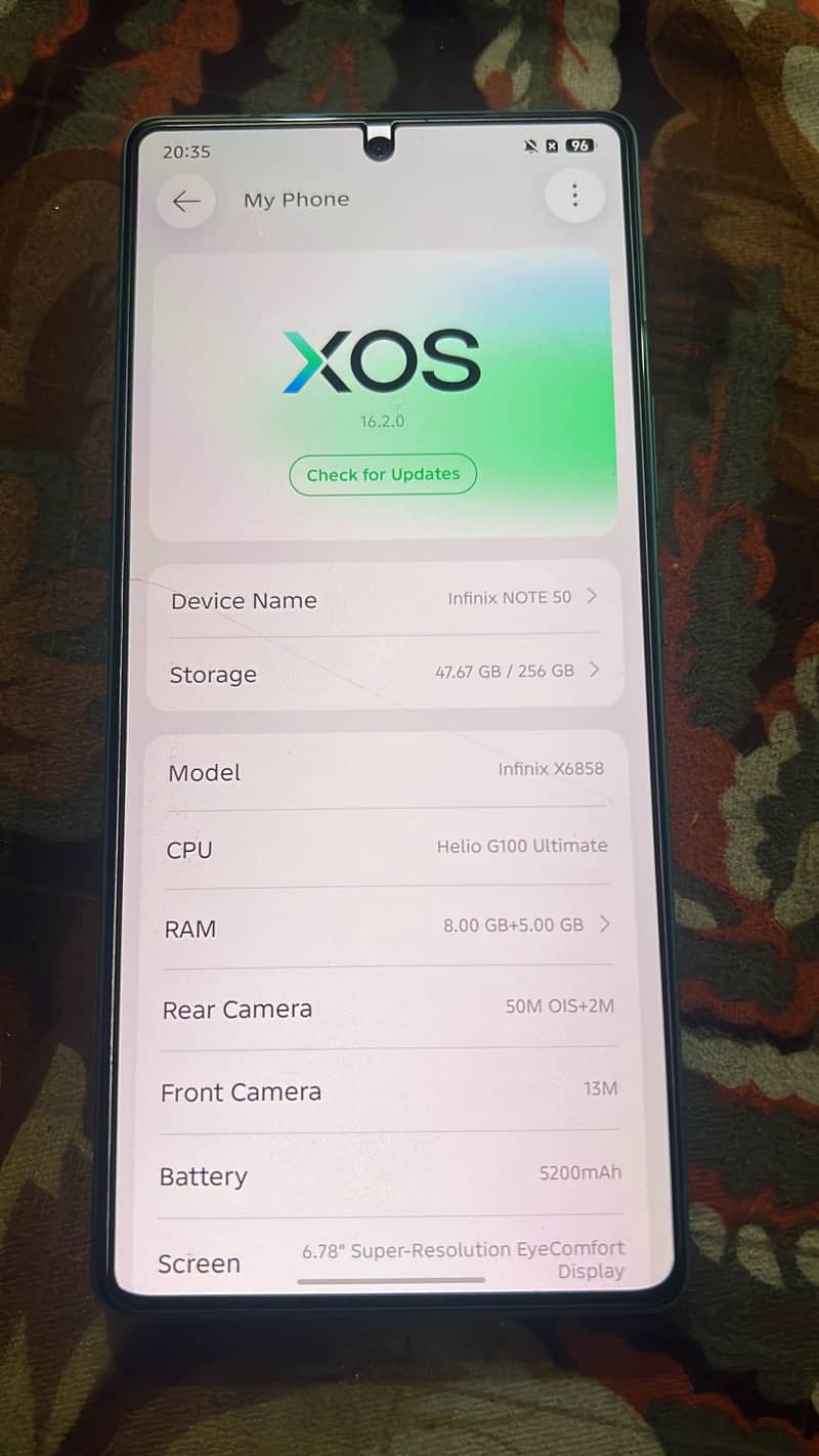 Infinix Note 50 5