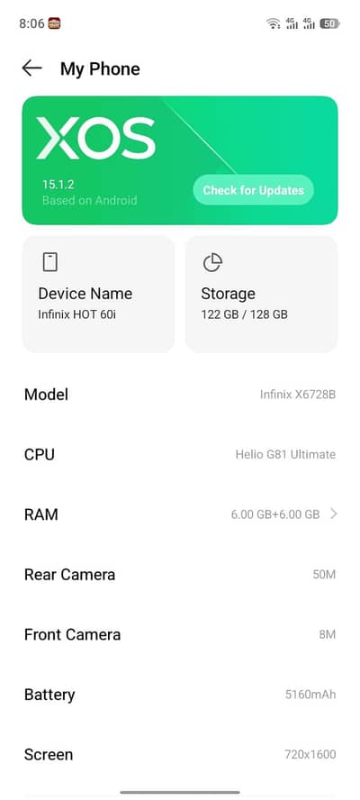 Infinix Hot 60i