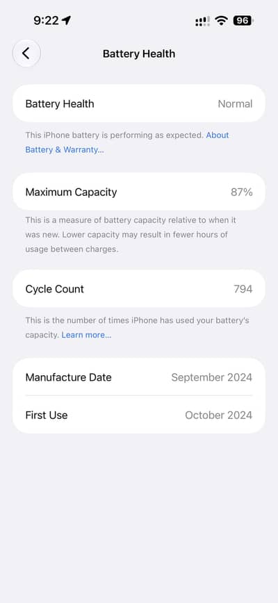 Apple iPhone 16 Pro Max 256 gp official PTA