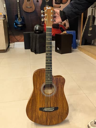 Acoustic Guitar,New Guitar,Guitar for Beginners, Guitar with Bag brown