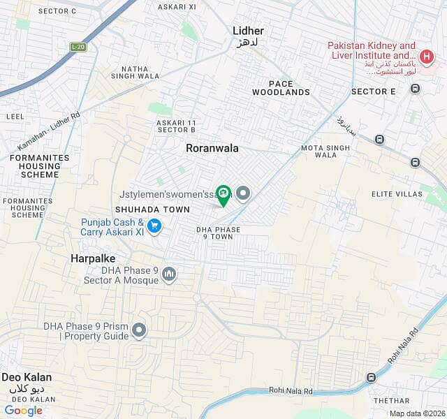 9 Town A Block #865 Corner Plot 8.5M 0