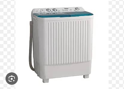 haeir twin tube washing machine available for sale