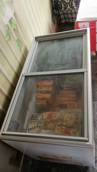 Varioline Intercool Sliding Glass Top Deep Freezer / For Sale