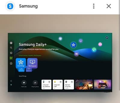 55 inch Samsung smart led