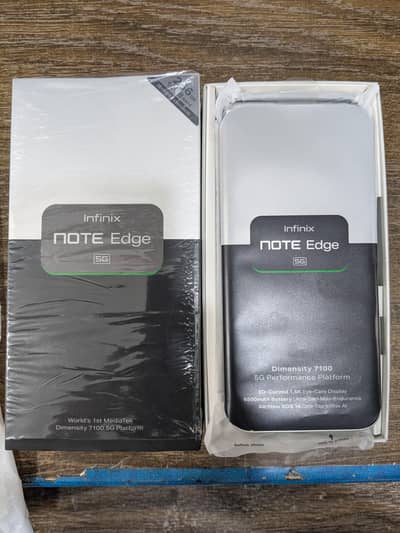 Infinix Note Edge 8+8/256 – Brand New Box Pack – 100% Fresh