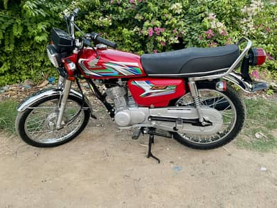 Honda Cg125cc 23model urgent sale
