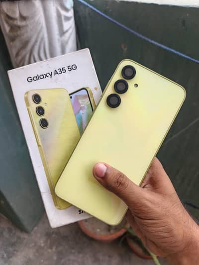 Samsung A35 Official PTA 256Gb Orignal phone