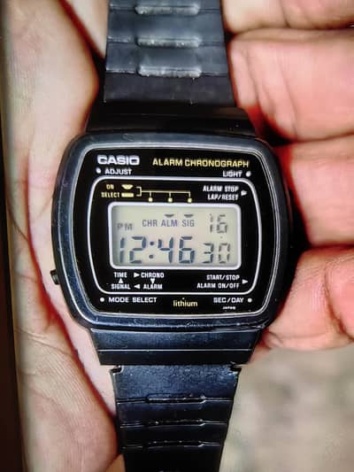 New Casio F-80 ventage model (1980) chronograph with alarm for sale