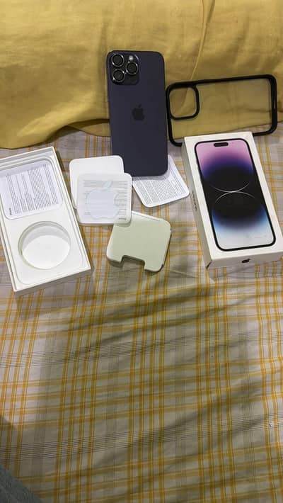 Apple iPhone 14 Pro Max full box 10 by 10 conditions sale