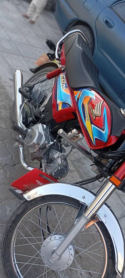 honda cd 70 brand new condition