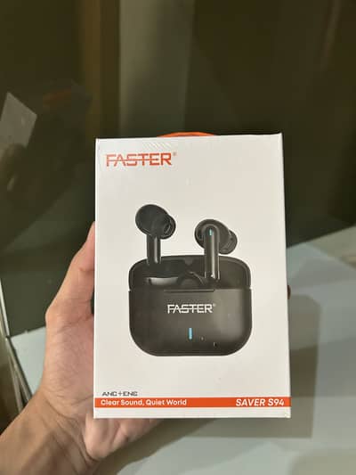 Faster Saver S94 Black earbuds