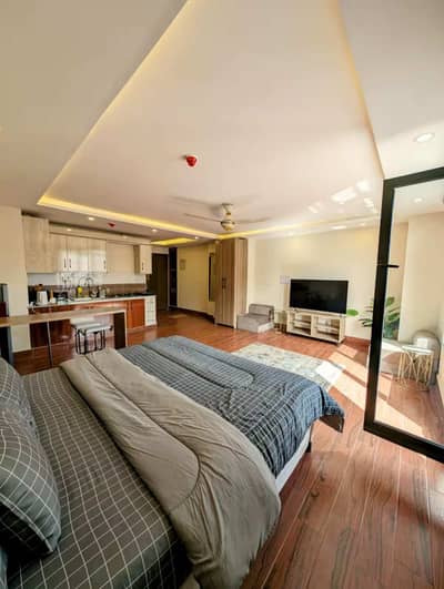 Furnished Apartment For Rent Daily Basis in Bahria Town Lahore Short Stay VIP Apartment Per Day Fully Furnish Apartmentfor Rent for Night Stay