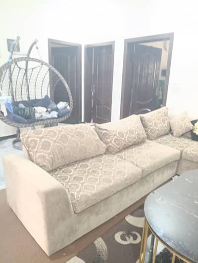 l shaped sofa available