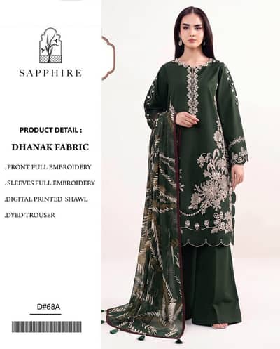 3PC Dhanak Dresses