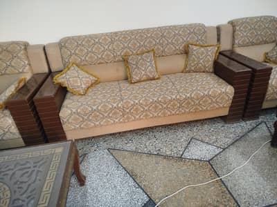 One Sofa Set With Table