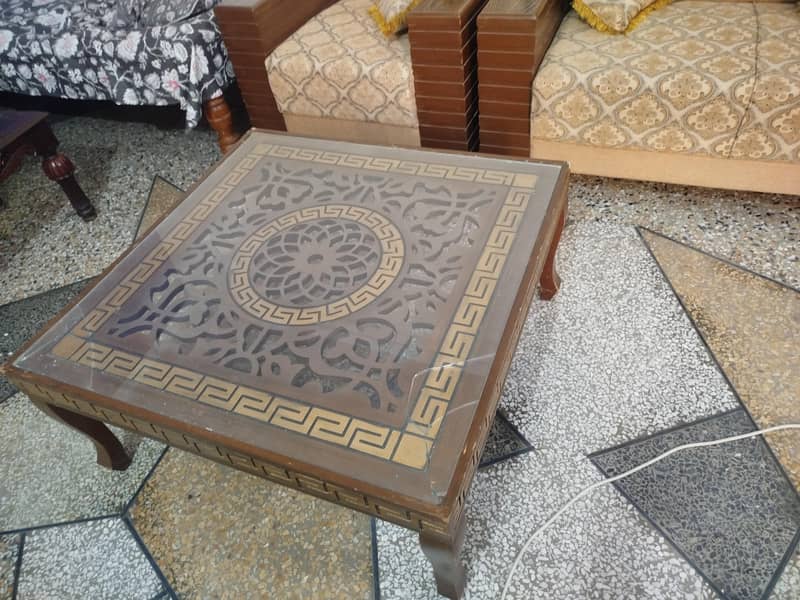 One Sofa Set With Table 1