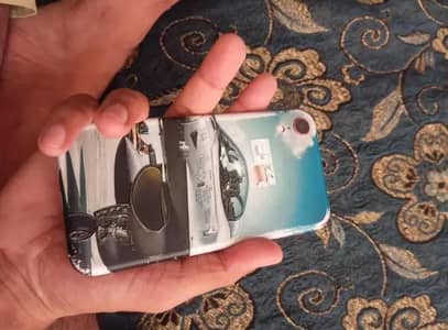 Apple iPhone XR 64GB Back Crack Red Colour