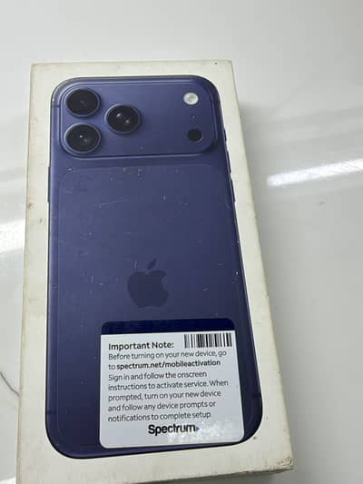 Apple iPhone 17 Pro Max complete box