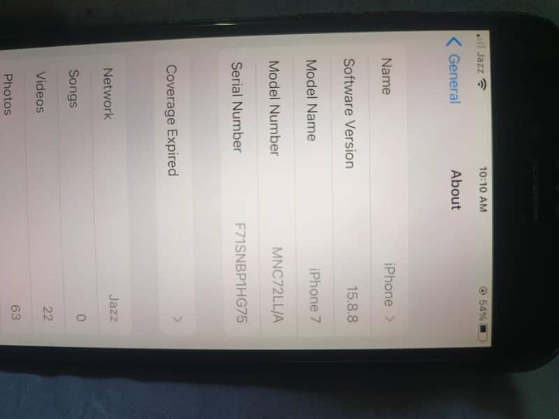 Apple iPhone 7 6