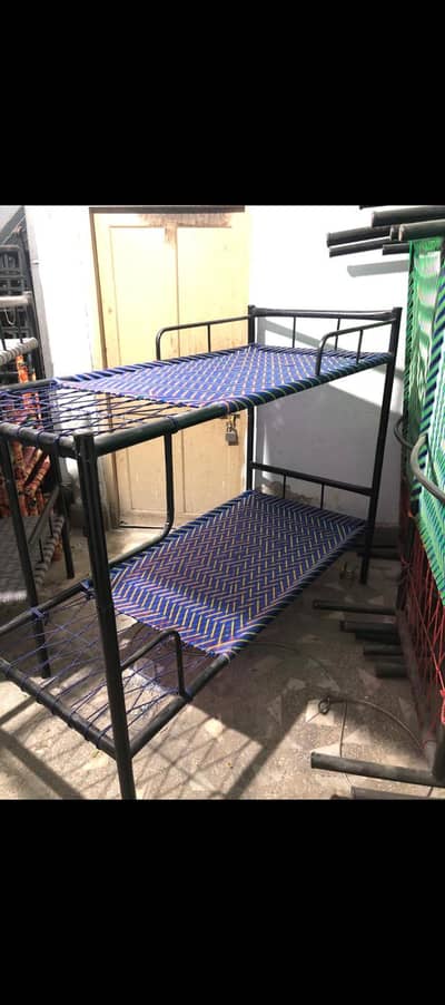 Double decker charpai / iron double decker / bunk / bunk bed charpai