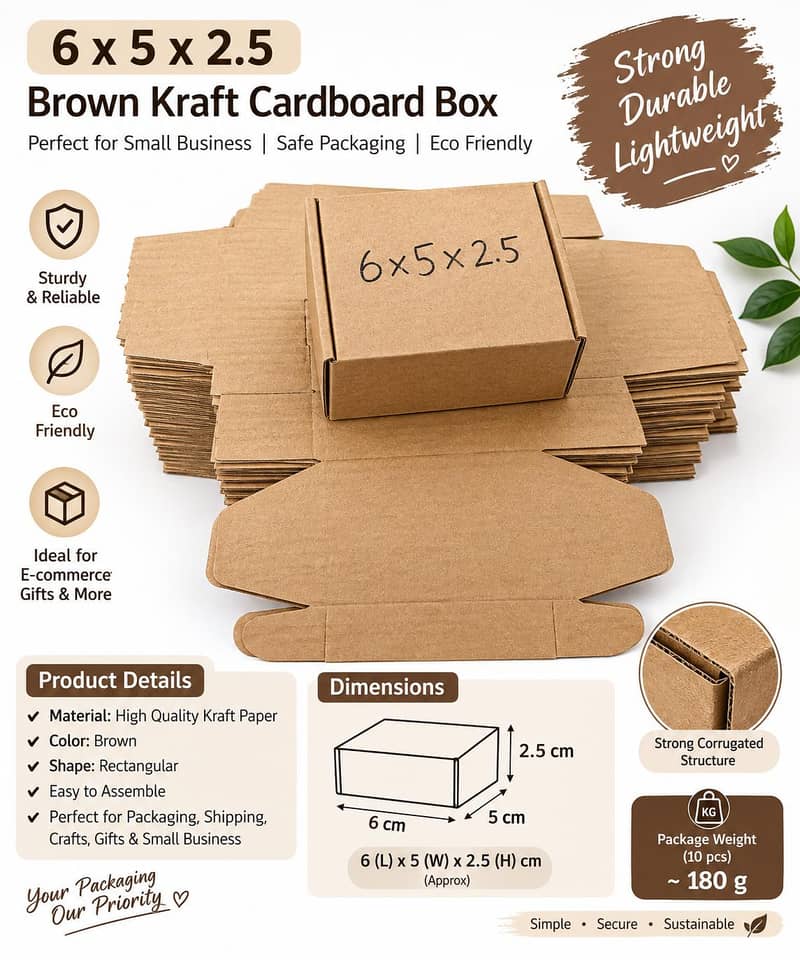 Packaging Boxes Available in different sizes 2