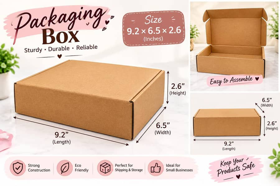Packaging Boxes Available in different sizes 8