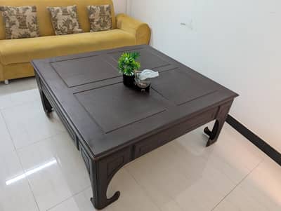 3 Seater 02  Sofa Cumbed with Centre Table