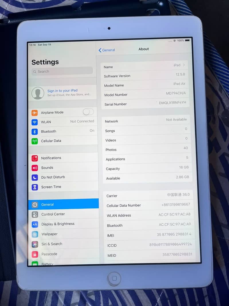 Ipad Air 1